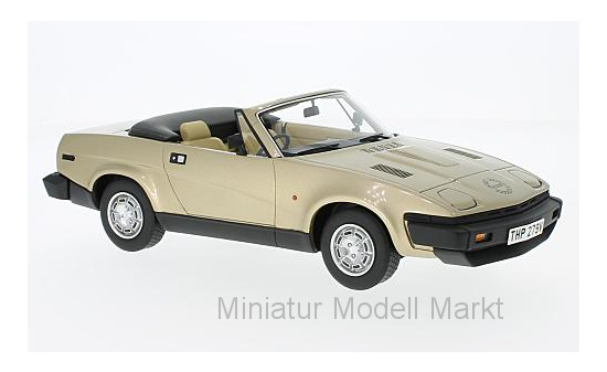 BoS-Models 221 Triumph TR 7 DHC, metallic-beige, RHD, 1976 1:18