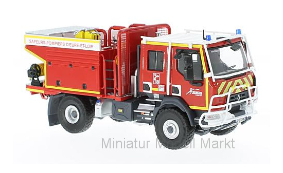 Eligor 115520 Renault D14 4x4 CCFM Sides - 28, Sapeurs Pompiers (F), ohne Vitrine 1:43