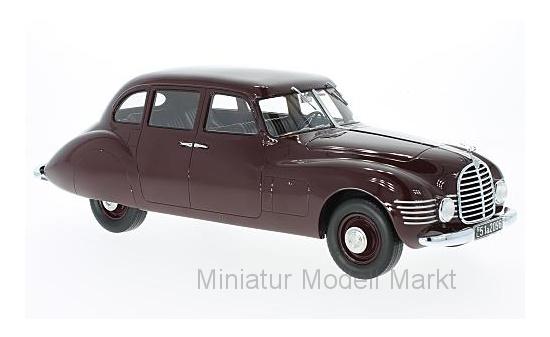 CMF 18030 Horch 930 S Stromlinienlimousine, dunkelrot, 1948 1:18