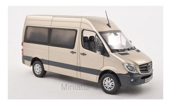 Premium ClassiXXs B66004642 Mercedes Sprinter, metallic-beige, Bus 1:43