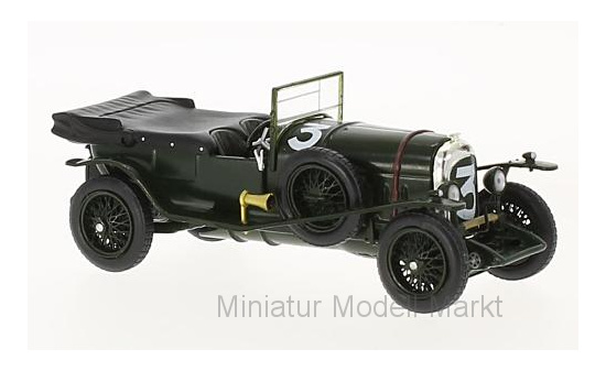 IXO LM1927 Bentley Sport 3 Litre Super Sport, RHD, No.3, Bentley Motors Ltd., 24h Le Mans, D.Benjafield/S.Davis, 1927 1:43