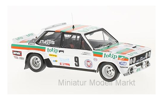 Trofeu RRAL59 Fiat 131 Abarth, No.9, Rallye Madeira, A.Mandelli/T.Borghi, 1982 1:43