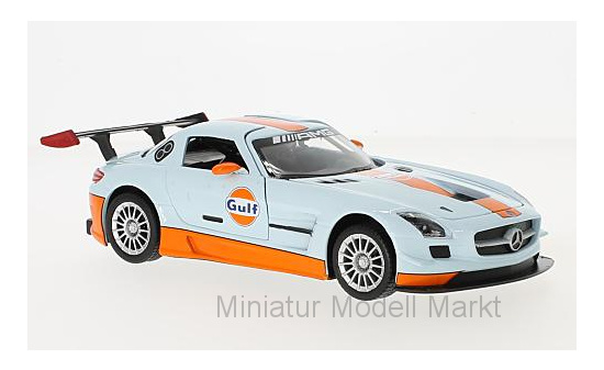 Motormax 79646 Mercedes SLS AMG GT3,  Gulf 1:24
