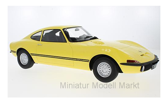 Premium ClassiXXs 40006 Opel GT/J, gelb 1:12