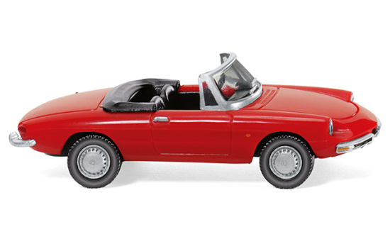 Wiking 020601 Alfa Spider - rot 1:87
