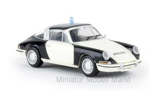 Brekina 16268 Porsche 911 Targa, Polizei Zürich, ohne Vitrine 1:87