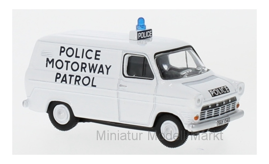 Oxford 76FT1007 Ford Transit MK1, Police Motorway Patrol (Gwent) 1:76