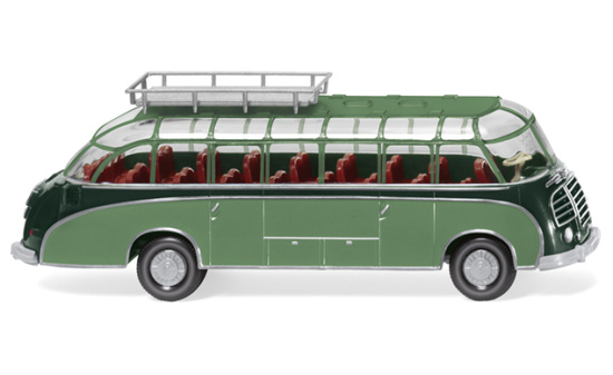 Wiking 073002 Reisebus (Setra S8) - dunkelgrün/resedagrün 1:87