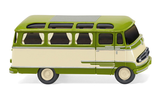Wiking 026003 Panoramabus (MB O 319) - beige/grün 1:87