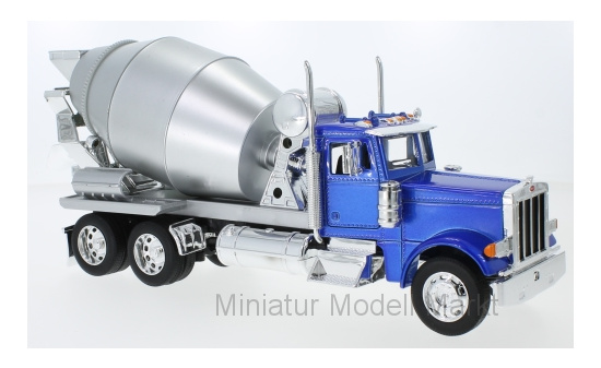 Welly WEL39943BLUE Peterbilt 379 - blau (Metallic) , silber - Vorbestellung 1:32