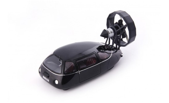 Autocult 04020 Schlörwagen mit Turbine, schwarz 1:43