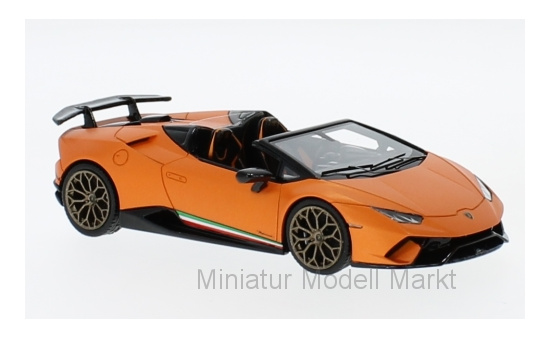 Look Smart LS481B Lamborghini Huracan Performante Spyder, matt-orange 1:43