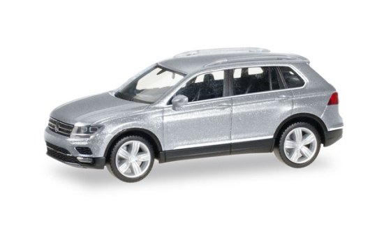 Herpa 038607-004 VW Tiguan, Tungsten Silver metallic 1:87