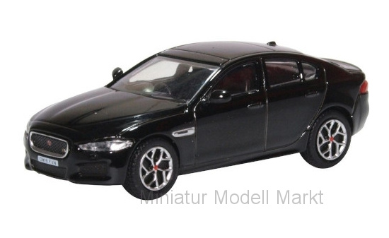 Oxford 76JXE003 Jaguar XE, schwarz - Vorbestellung 1:76