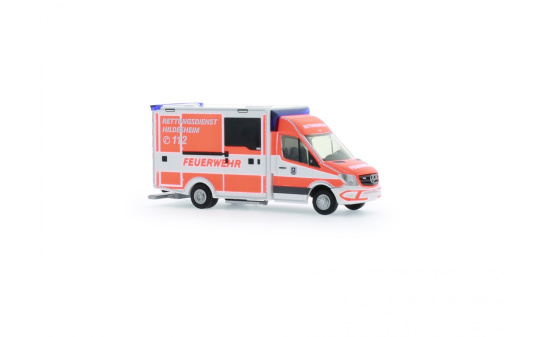 Rietze 72045 WAS Design-RTW Berufsfeuerwehr Hildesheim, 1:87 1:87