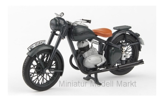 Abrex ABR118M-013 Jawa 250 Perak - dunkelgrau (Matt) - Deutsche Wehrmacht 1:18