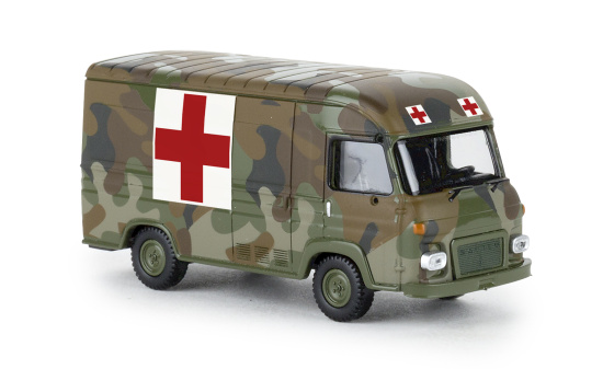 Brekina 14636 Saviem SG2 Kasten, service médical, 1967 1:87