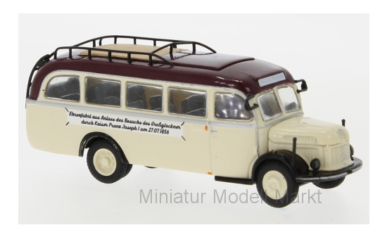 Brekina 58012 Steyr 380/I Bus, Ehrenfahrt, 1948 1:87