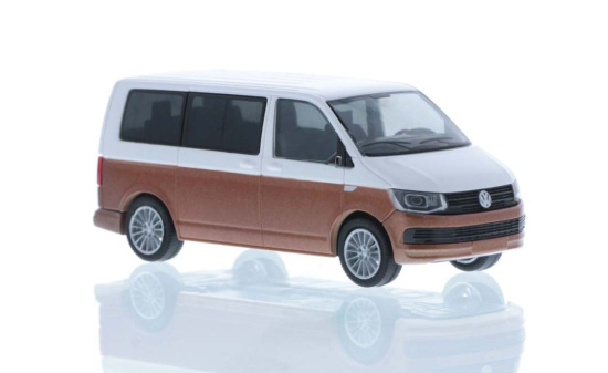 Rietze 11663 Volkswagen T6 Bus KR candyweiß/copper bronze, 1:87 1:87