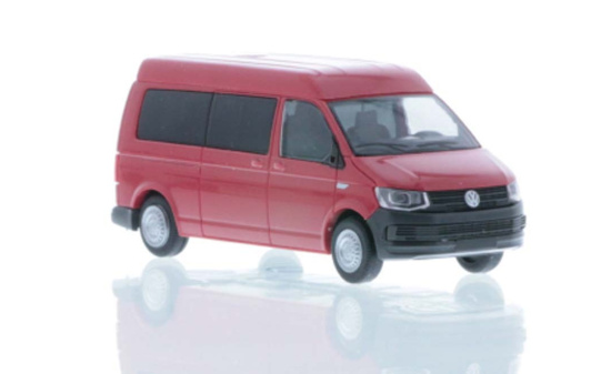 Rietze 11617 Volkswagen T6 LR Bus MD kirschrot, 1:87 1:87