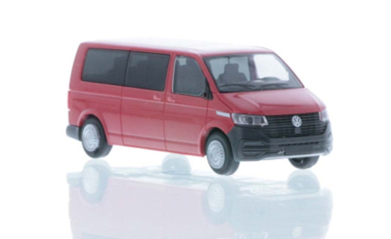 Rietze 11623 Volkswagen T6.1 LR Bus FD kirschrot, 1:87 1:87
