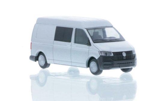 Rietze 11629 Volkswagen T6 Halbbus LR MD reflexsilber, 1:87 1:87