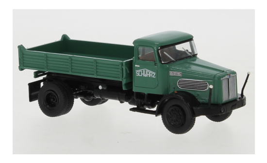 Brekina 79255 Büssing Commodore SAK Kipper,  Schwarzbau, 1963 1:87