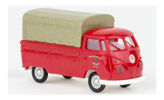 Brekina 32981 VW T1b Pritsche, Berufsfeuerwehr Solingen, 1960 1:87