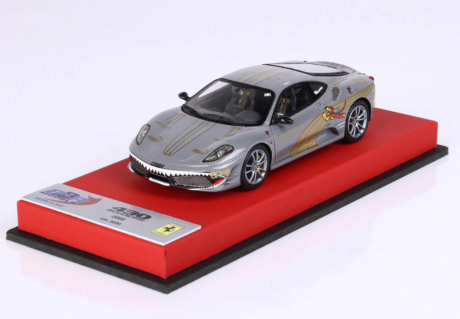 ミニカー 18/1  Ferrari  F430 Amazon.com: Ferrari F430 Black/Red Elite Edition 1:18