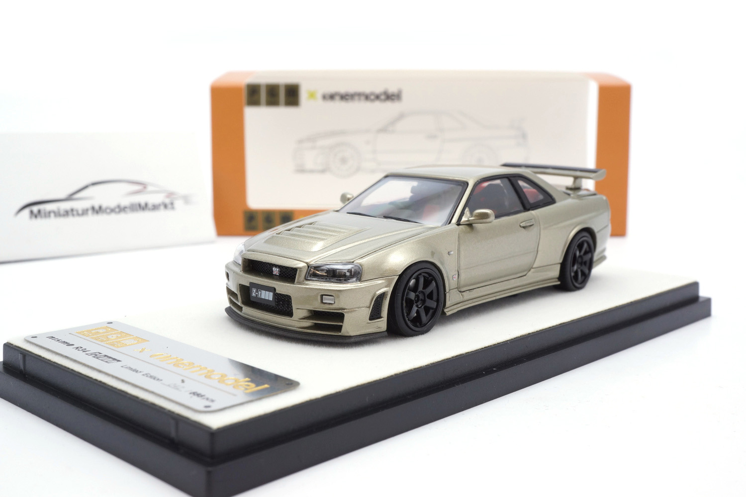 Miniature HPI 1/43 - Nissan Skyline GTR R34 Z-Tune, Test Suzuka
