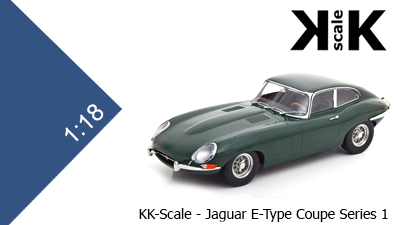 KK-Scale Jaguar E-Type Coupe Serie 1
