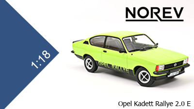 Norev Opel Kadett Rallye 2.0 E - Green- 1977