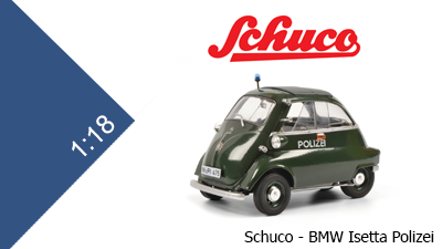 Schuco BMW Isetta Polizei