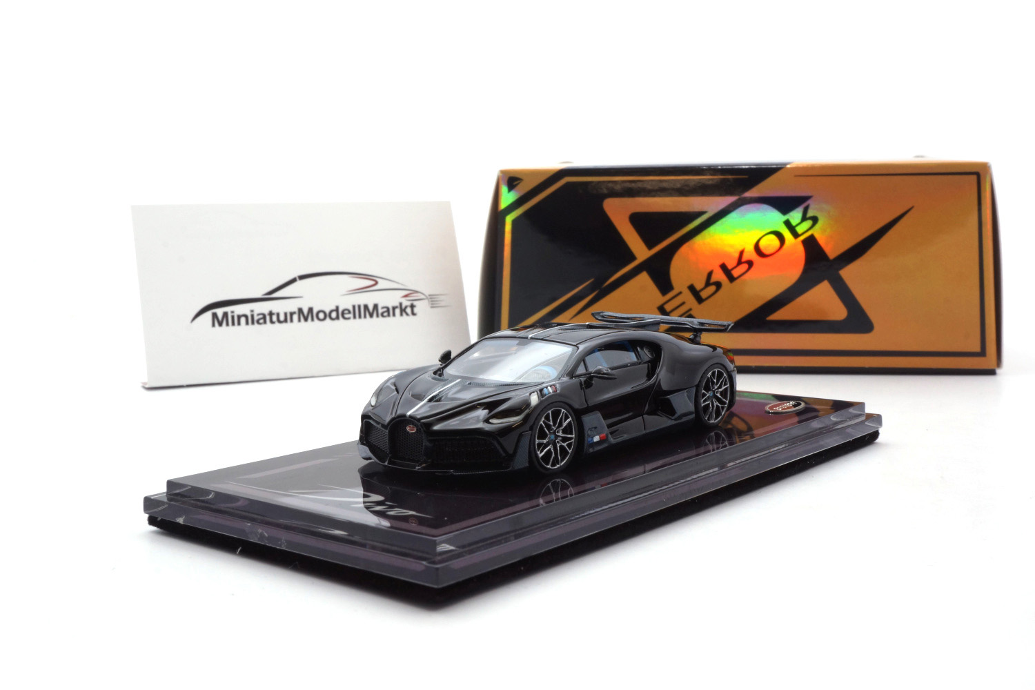 404Error 404divo-03 Bugatti Divo - Black 1:64