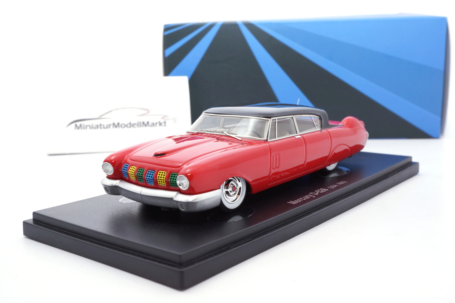 Avenue43 60123 Mercury D-528 - rot/ schwarz 1:43
