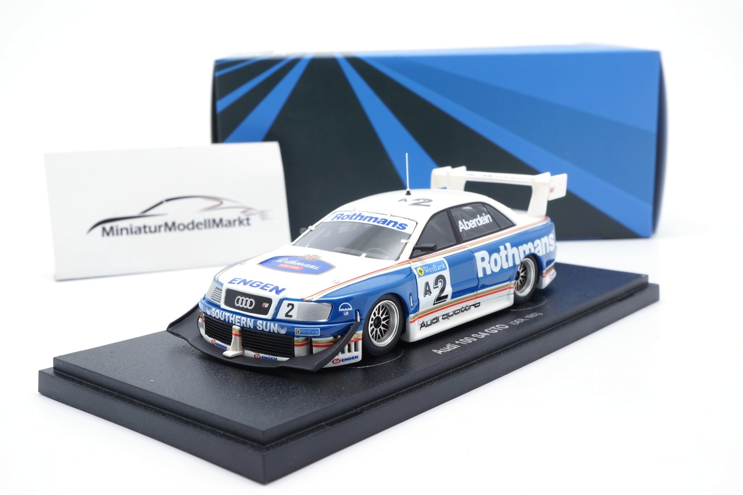 Avenue43 60127 Audi 100 S4 GTO - Rothmans / Aberdein - 1992 1:43