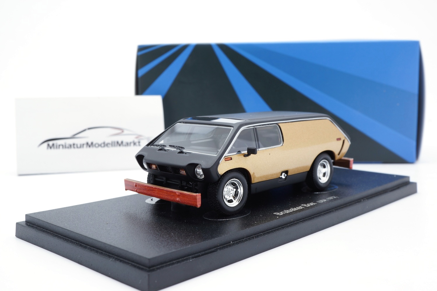 Avenue43 60141 Brubaker Box gold-schwarz/ gold-black 1:43
