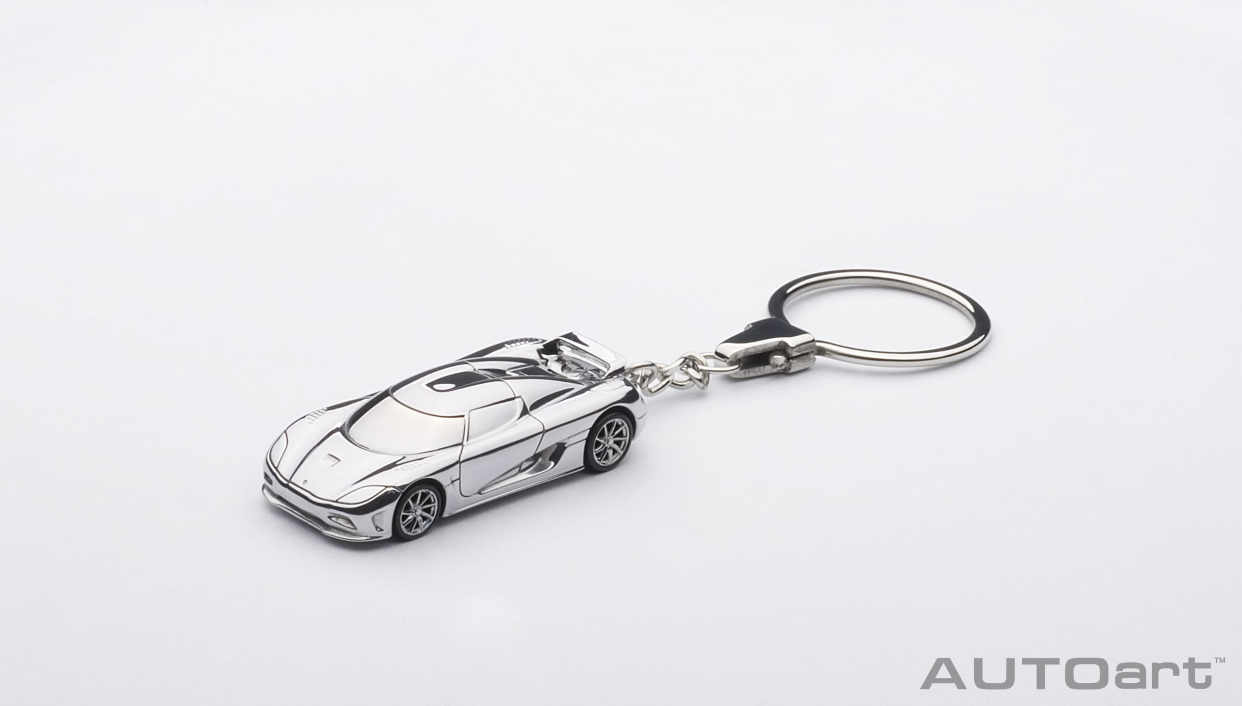 Autoart 41628 Koenigsegg Agera Schlüsselanhänger Keychain Aluminium  1:87