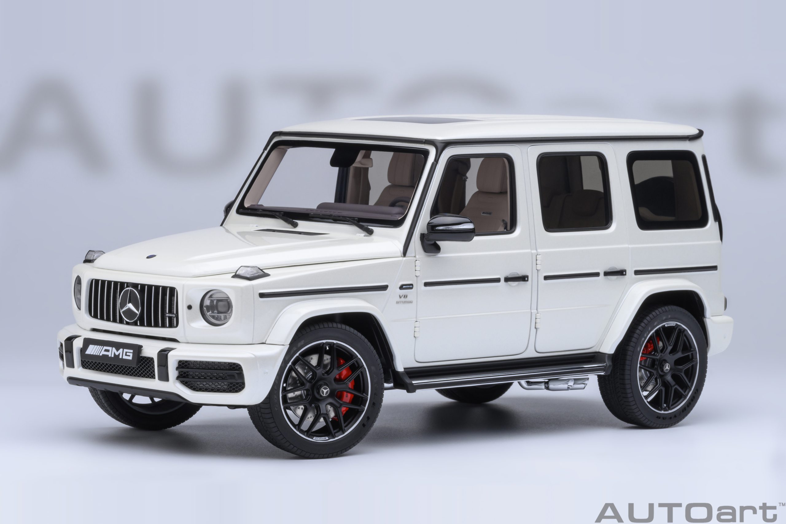 Autoart 76356 Mercedes-AMG G63 2019 - Designo Brilliant White 1:18
