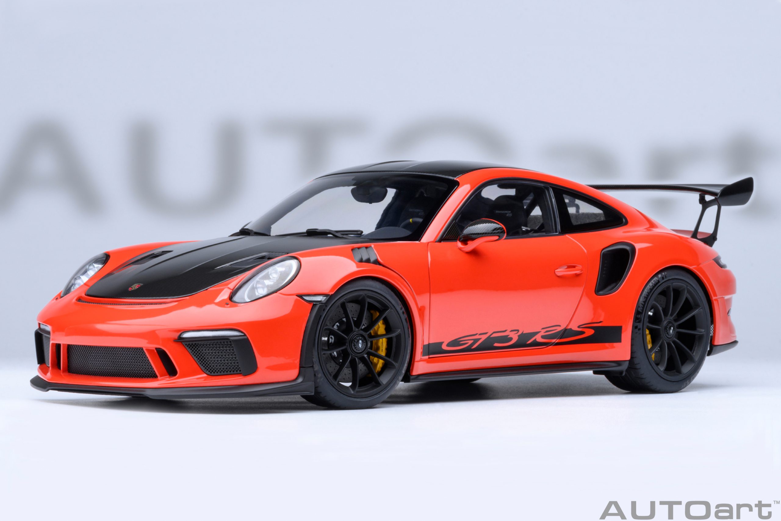 Autoart 78177 Porsche 911 (991.2) GT3 RS Weissach Package Lava Orange 1:18