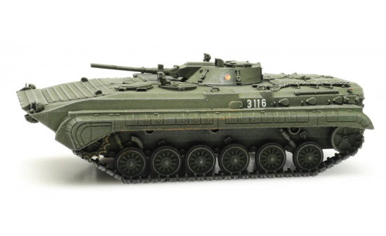 Artitec 6870289 BMP1 NVA grün Eisenbahntransport 1:87
