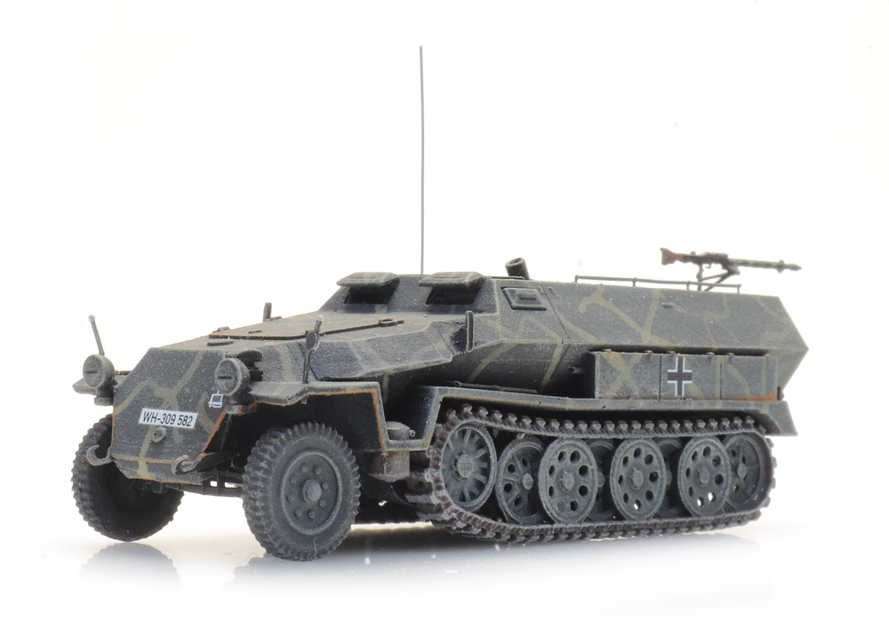 Artitec 6870476 Sd.Kfz. 251/2 Ausf. C, Granatwerfer grau 1:87