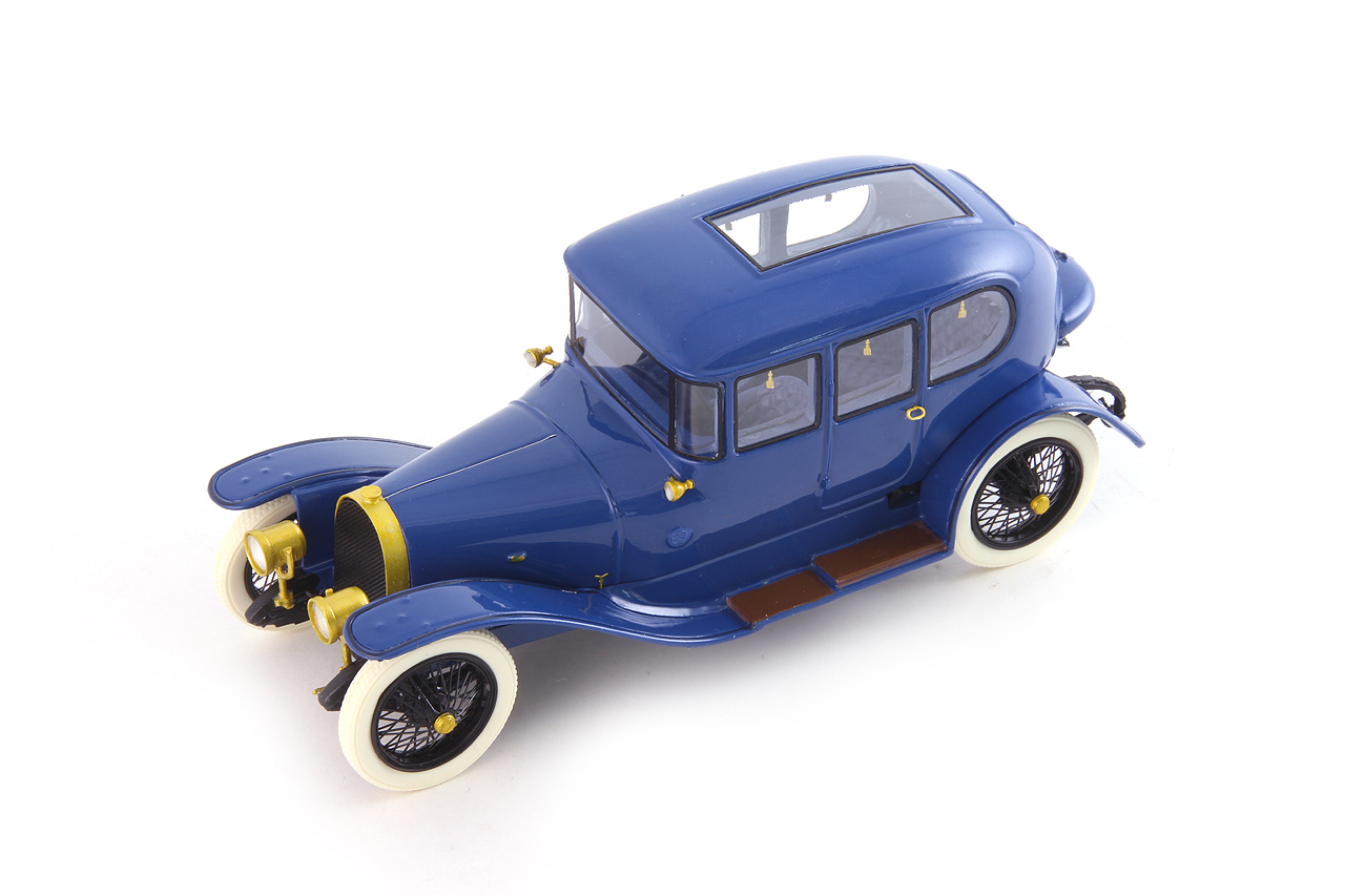 Autocult 01024-2 Gregoire 15-22HP Torpille Saloon Alin& Liautard - Blau 1:43