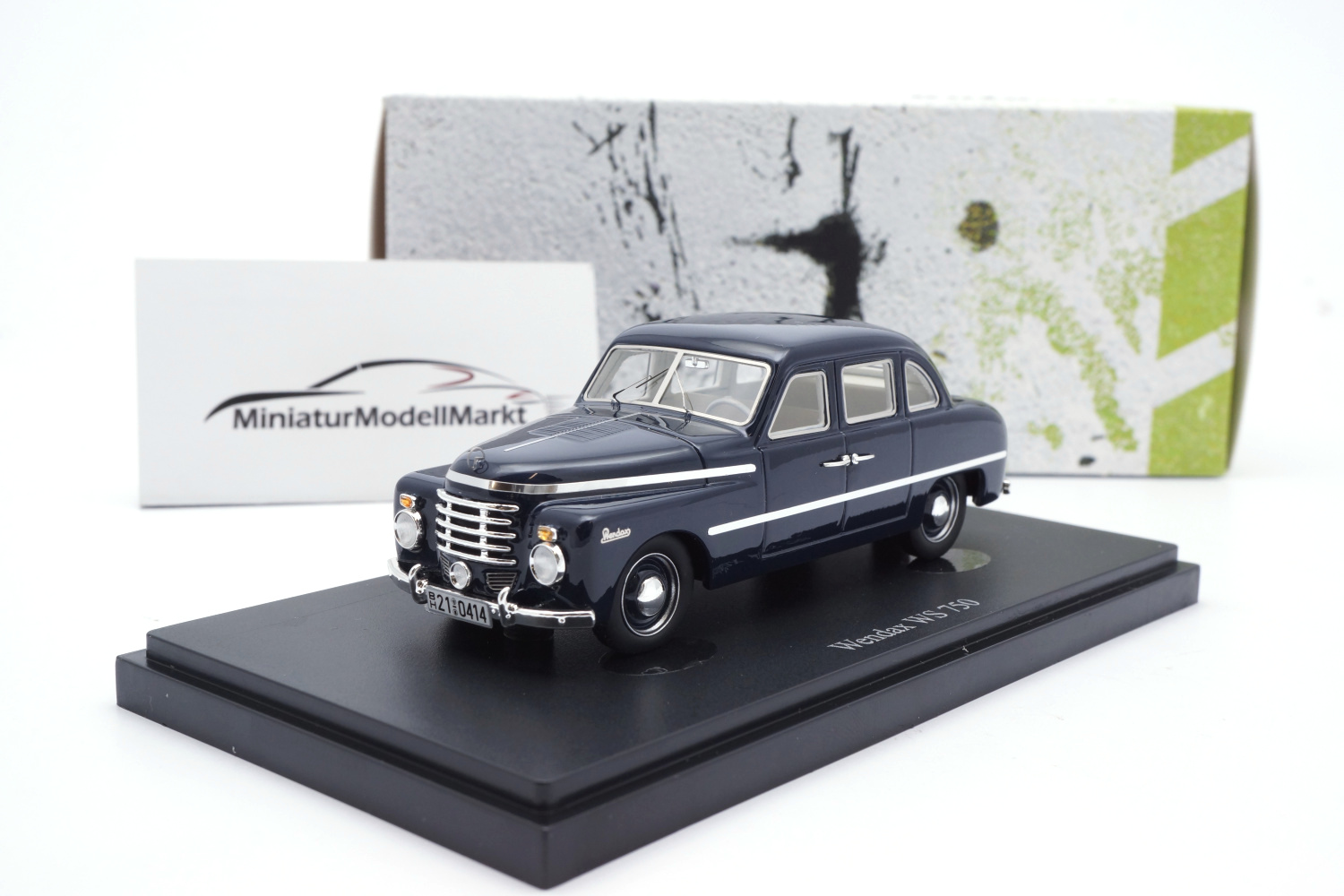 Autocult 02029 Wendax WS 750 - dunkelblau 1:43