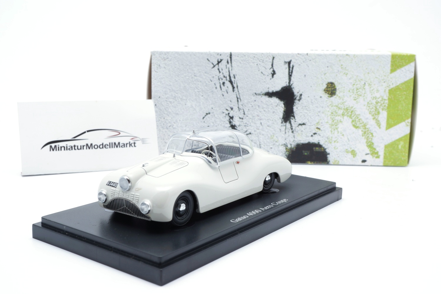 Autocult 05014 Gatso 4000 Aero Coupe - grau 1:43