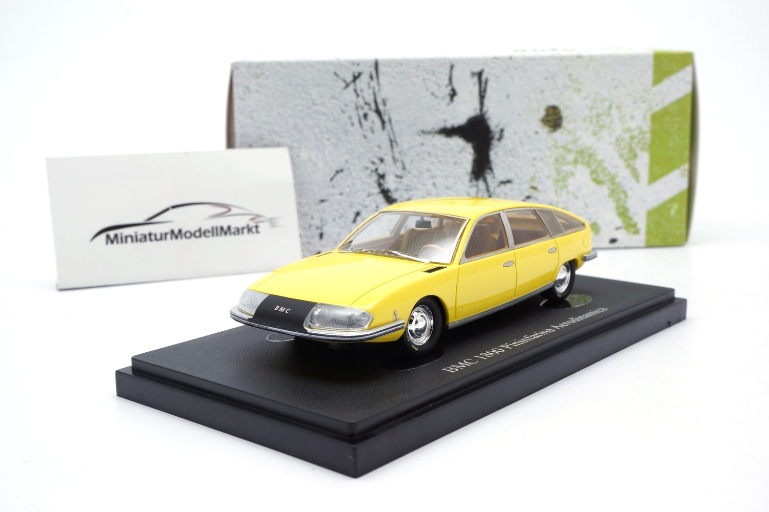 Autocult 06066-1 BMC 1800 Pininfarina - gelb 1:43