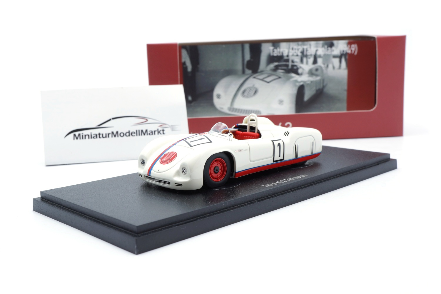 Autocult 90333 Tatra 602 Tatraplan (Sodomka) Czechoslovakia GP 1949 1:43