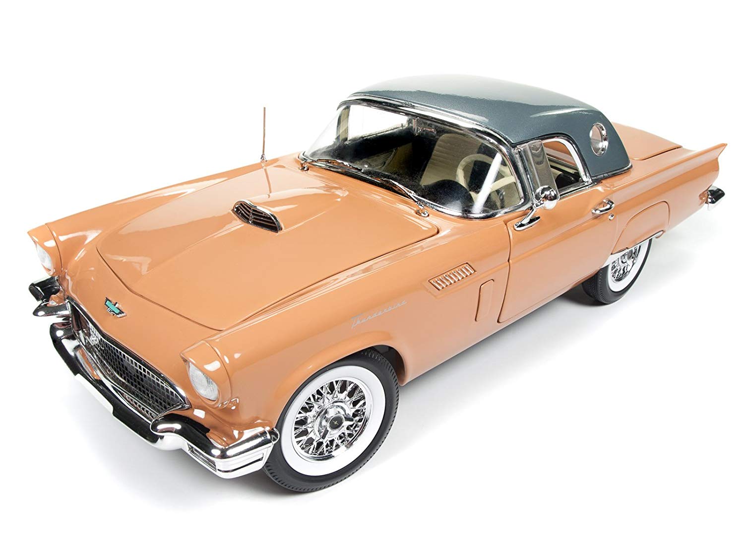 Autoworld AMM1106 Ford Thunderbird Convertible - 1957 - Coral Sand 1:18