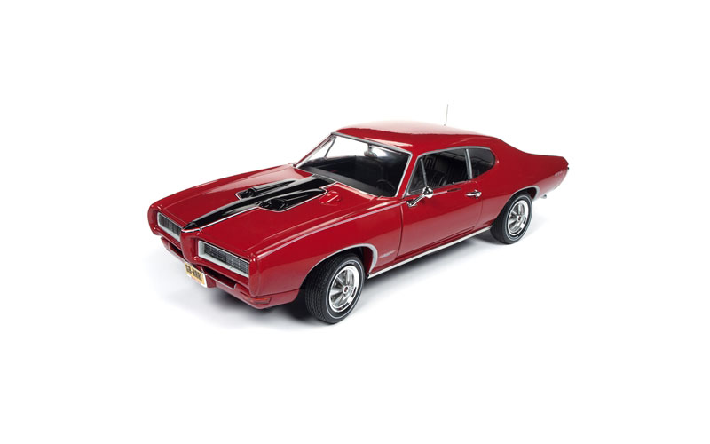 Autoworld AMM1153 Pontiac GTO Royal Bobcat - Red - 1968 1:18