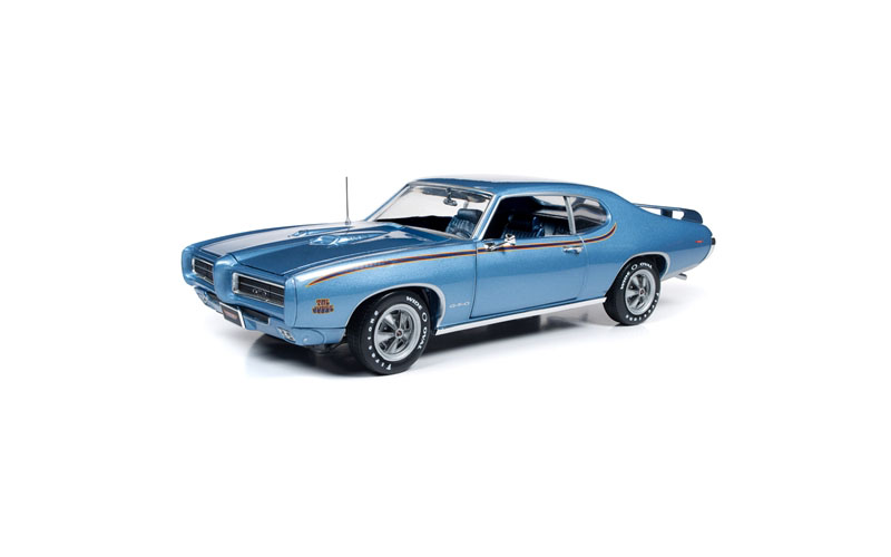 Autoworld AMM1171 Pontiac GTO Judge (MCACN) - Blau - 1969 1:18